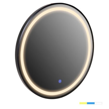 Αγόρασε ΚΑΘΡΕΠΤΗΣ ΤΟΙΧΟΥ ΣΤΡΟΓΓΥΛΟΣ HM9579.01 ΑΛΟΥΜΙΝΙΟ ΣΕ ΜΑΥΡΟ-ΦΩΤΙΣΜΟΣ LED Φ60x3εκ. σε μοναδική τιμή στο clickforshop.gr