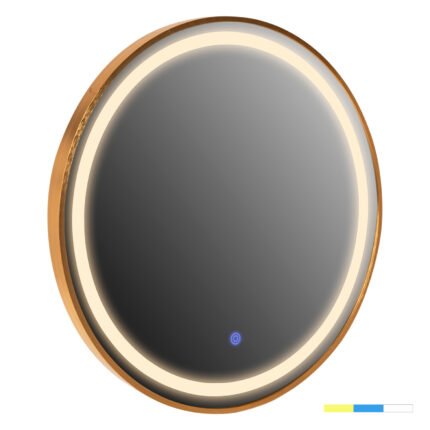 Αγόρασε ΚΑΘΡΕΠΤΗΣ ΤΟΙΧΟΥ ΣΤΡΟΓΓΥΛΟΣ HM9580.30 ΑΛΟΥΜΙΝΙΟ ΣΕ ΧΡΥΣΟ-ΦΩΤΙΣΜΟΣ LED Φ60x3εκ. σε μοναδική τιμή στο clickforshop.gr