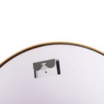 ΚΑΘΡΕΠΤΗΣ ΤΟΙΧΟΥ ΣΤΡΟΓΓΥΛΟΣ HM9580.30 ΑΛΟΥΜΙΝΙΟ ΣΕ ΧΡΥΣΟ-ΦΩΤΙΣΜΟΣ LED Φ60x3εκ. - Image 6