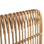 ΚΕΦΑΛΑΡΙ ΚΡΕΒΑΤΙΟΥ MERMA HM9549 ΣΕ ΦΥΣΙΚΟ ΧΡΩΜΑ RATTAN 165x5x121Yεκ. - Image 5