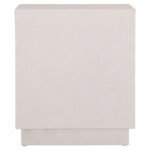 ΚΟΜΟΔΙΝΟ ΣΕΙΡΑ SANTORINI HM18047 MDF ΣΕ ΥΠΟΛΕΥΚΟ ΧΡΩΜΑ-3 ΣΥΡΤΑΡIA 48x38x55,5Υεκ. - Image 6