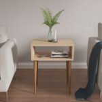 ΚΟΜΟΔΙΝΟ TODD HM18183.03 ΜΕΛΑΜΙΝΗ ΣΟΝΑΜΑ-ΠΟΔΙΑ ΣΕ ΦΥΣΙΚΟ 45x30x58Υεκ. - Image 3