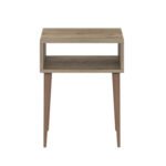 ΚΟΜΟΔΙΝΟ TODD HM18183.04 ΜΕΛΑΜΙΝΗ ΟΑΚ-ΠΟΔΙΑ ΦΥΣΙΚΟ 45x30x58Υεκ. - Image 2