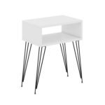 Αγόρασε ΚΟΜΟΔΙΝΟ TODD HM18184.01 ΜΕΛΑΜΙΝΗ ΣΕ ΛΕΥΚΟ-ΜΕΤΑΛ.ΜΑΥΡΑ ΠΟΔΙΑ 45x30x58Υεκ. σε μοναδική τιμή στο clickforshop.gr