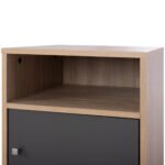 ΚΟΜΟΔΙΝΟ ΜΕΛΑΜΙΝΗΣ MALORY SONAMA-ΓΚΡΙ 40x40x50Yεκ.HM2205.04 - Image 5