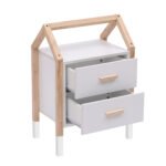 ΚΟΜΟΔΙΝΟ ΠΑΙΔΙΚΟ PEPE HM2489.03 ΛΕΥΚΗ ΜΕΛΑΜΙΝΗ-ΠΕΥΚΟ ΣΕ ΦΥΣΙΚΟ 46x30x67Υεκ. - Image 5