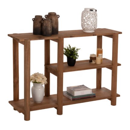 Αγόρασε ΚΟΝΣΟΛΑ KUTAI HM9638 ΑΝΑΚΥΚΛΩΜΕΝΟ ΞΥΛΟ ΤΕΑΚ ΣΕ ΦΥΣΙΚΟ RUSTIC 120x35x80Yεκ. σε μοναδική τιμή στο clickforshop.gr