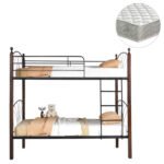 Αγόρασε ΚΟΥΚΕΤΑ ΜΕ ΣΤΡΩΜΑΤΑ STOREY HM21334 ΜΕΤΑΛΛΟ & ΞΥΛΟ RUBBERWOOD--ΓΙΑ ΣΤΡΩΜΑΤΑ 90x190εκ. σε μοναδική τιμή στο clickforshop.gr