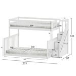 ΚΟΥΚΕΤΑ ΠΑΙΔΙΚΗ BEAMER HM21320 ΞΥΛΟ ΠΕΥΚΟΥ ΛΕΥΚΟ--ΓΙΑ ΣΤΡΩΜΑΤΑ 90 & 140x190εκ - Image 3