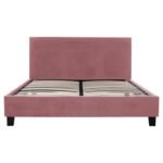 ΚΡΕΒΑΤΙ BECCA ΑΠΟ ΒΕΛΟΥΔΟ ΣΑΠΙΟ ΜΗΛΟ HM553.12 ΓΙΑ ΣΤΡΩΜΑ 150x200 EK. - Image 4