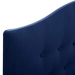 ΚΡΕΒΑΤΙ MALENA ΑΠΟ ΜΠΛΕ ΒΕΛΟΥΔΟ HM638.05 ΓΙΑ ΣΤΡΩΜΑ 150x200 εκ. - Image 4