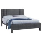 Αγόρασε ΚΡΕΒΑΤΙ ΔΙΠΛΟ CREDENCE HM685.01 ΓΚΡΙ ΥΦΑΣΜΑ ΓΙΑ ΣΤΡΩΜΑ 160Χ200εκ. σε μοναδική τιμή στο clickforshop.gr