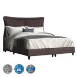 Αγόρασε ΚΡEΒΑΤΙ ΔΙΠΛΟ NESTOR HM715.02 ΥΦΑΣΜΑ TEDDY ΚΑΦΕ--ΓΙΑ ΣΤΡΩΜΑ 160x200εκ. σε μοναδική τιμή στο clickforshop.gr