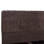 ΚΡEΒΑΤΙ ΔΙΠΛΟ LUTHER HM717.02 ΥΦΑΣΜΑ TEDDY ΚΑΦΕ--ΓΙΑ ΣΤΡΩΜΑ 160x200εκ. - Image 6