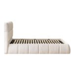 ΚΡΕΒΑΤΙ ΔΙΠΛΟ EDDY HM731.03 ΜΠΕΖ ΜΠΟΥΚΛΕ & ΑΠΟΘΗΚΕΥΤΙΚΟΣ ΧΩΡΟΣ ΓΙΑ  ΣΤΡΩΜΑ 160x200εκ - Image 5