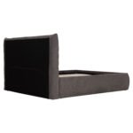 ΚΡΕΒΑΤΙ ΔΙΠΛΟ SANDRA HM732.01 ΓΚΡΙ ΥΦΑΣΜΑ & ΑΠΟΘΗΚΕΥΤΙΚΟΣ ΧΩΡΟΣ ΓΙΑ ΣΤΡΩΜΑ 160x200εκ - Image 6