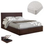 Αγόρασε ΚΡΕΒΑΤΙ ΔΙΠΛΟ & ΣΤΡΩΜΑ BOBBI HM21271.02 ΚΑΦΕ PU ΜΕ ΑΠΟΘ.ΧΩΡΟ--ΓΙΑ 150x200εκ σε μοναδική τιμή στο clickforshop.gr