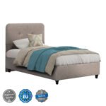 Αγόρασε ΚΡΕΒΑΤΙ DOLORES ΜΠΕΖ ΥΦΑΣΜΑ HM649.22 ΓΙΑ ΣΤΡΩΜΑ 90x200 εκ. σε μοναδική τιμή στο clickforshop.gr