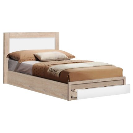 Αγόρασε ΚΡΕΒΑΤΙ MELANY HM346 ΜΕ 1ΣΥΡΤΑΡΙ SONAMA-ΛΕΥΚΟ 90Χ190 σε μοναδική τιμή στο clickforshop.gr