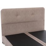 ΚΡΕΒΑΤΙ HM637.22 DOLORES ΜΠΕΖ ΥΦΑΣΜΑ τ.NUBUCK, 150x200 εκ. - Image 6