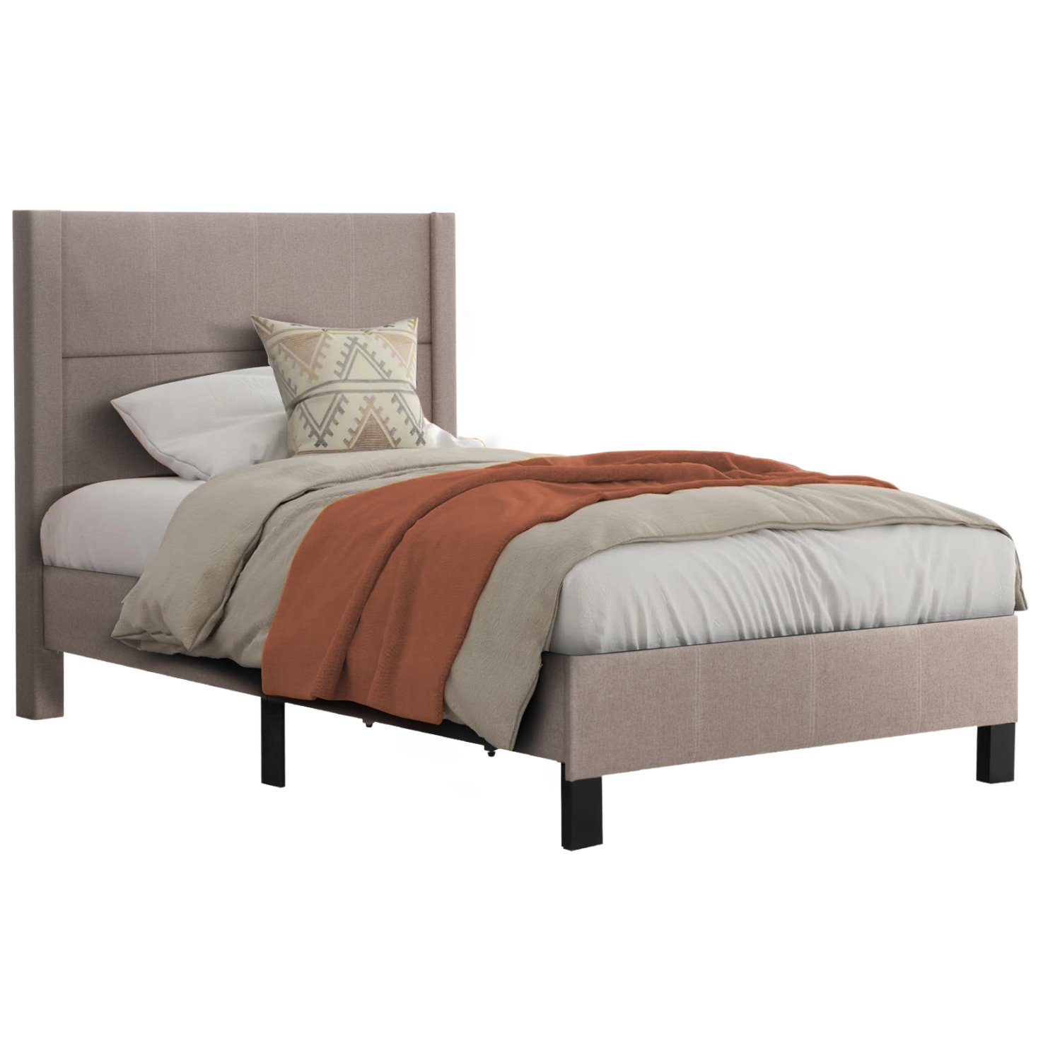 ΚΡΕΒΑΤΙ TRILLOP HM667.15 ΜΠΕΖ ΥΦΑΣΜΑ ΓΙΑ ΜΟΝΟ ΣΤΡΩΜΑ 120X200εκ. Αγόρασε ΚΡΕΒΑΤΙ TRILLOP HM667.15 ΜΠΕΖ ΥΦΑΣΜΑ ΓΙΑ ΜΟΝΟ ΣΤΡΩΜΑ 120X200εκ. σε μοναδική τιμή στο clickforshop.gr