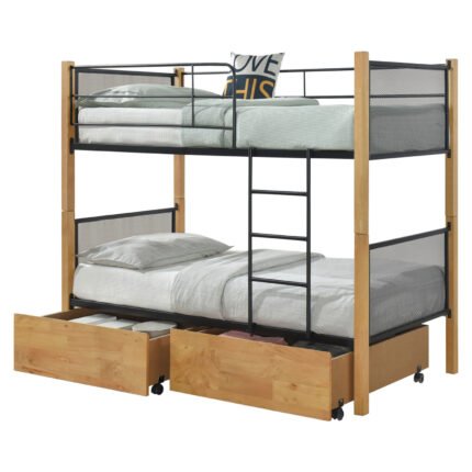 Αγόρασε ΚΡΕΒΑΤΙ ΚΟΥΚΕΤΑ ΜΕ 2 ΕΠΙΔΑΠΕΔΙΑ ΣΥΡΤΑΡΙΑ RAYVEN HM21119.02 ΞΥΛΟ-ΜΕΤΑΛΛΟ-ΓΙΑ ΣΤΡΩΜΑΤΑ  90x190εκ σε μοναδική τιμή στο clickforshop.gr