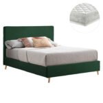 Αγόρασε ΚΡΕΒΑΤΙ ΜΕ ΣΤΡΩΜΑ INDRA HM21280.04 ΚΥΠΑΡΙΣΣΙ ΒΕΛΟΥΔΟ--ΓΙΑ 160x200εκ σε μοναδική τιμή στο clickforshop.gr