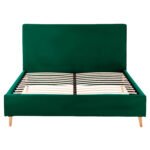 ΚΡΕΒΑΤΙ ΜΕ ΣΤΡΩΜΑ INDRA HM21280.04 ΚΥΠΑΡΙΣΣΙ ΒΕΛΟΥΔΟ--ΓΙΑ 160x200εκ - Image 4