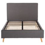 ΚΡΕΒΑΤΙ ΜΕ ΣΤΡΩΜΑ MAYLIN HM21281.03 ΓΚΡΙ ΥΦΑΣΜΑ--ΓΙΑ 120x200εκ - Image 4