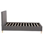 ΚΡΕΒΑΤΙ ΜΕ ΣΤΡΩΜΑ MAYLIN HM21281.03 ΓΚΡΙ ΥΦΑΣΜΑ--ΓΙΑ 120x200εκ - Image 5