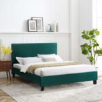 ΚΡΕΒΑΤΙ ΜΕ ΣΤΡΩΜΑ BECCA HM21283.06 ΚΥΠΑΡΙΣΣΙ ΒΕΛΟΥΔΟ--ΓΙΑ 150x200εκ - Image 2