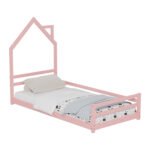 Αγόρασε ΚΡΕΒΑΤΙ ΠΑΙΔΙΚΟ HOUSER HM676.06 τ.MONTESSORI ΞΥΛΟ ΠΕΥΚΟ ΡΟΖ- 190x90εκ σε μοναδική τιμή στο clickforshop.gr