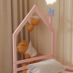 ΚΡΕΒΑΤΙ ΠΑΙΔΙΚΟ HOUSER HM676.06 τ.MONTESSORI ΞΥΛΟ ΠΕΥΚΟ ΡΟΖ- 190x90εκ - Image 5