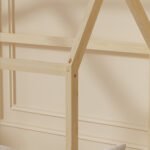 ΚΡΕΒΑΤΙ ΠΑΙΔΙΚΟ PEPE HM678.01 τ.MONTESSORI ΞΥΛΟ ΠΕΥΚΟ ΦΥΣΙΚΟ- 140x70εκ - Image 6