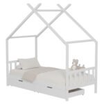 Αγόρασε ΚΡΕΒΑΤΙ ΠΑΙΔΙΚΟ KLARICE HM680.03 τ.MONTESSORI-2 ΣΥΡΤΑΡΙΑ-ΞΥΛΟ ΠΕΥΚΟΥ ΛΕΥΚΟ-190x90εκ σε μοναδική τιμή στο clickforshop.gr