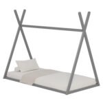 Αγόρασε ΚΡΕΒΑΤΙ ΠΑΙΔΙΚΟ MUNK HM681.05 τ.MONTESSORI ΜΑΣΙΦ ΞΥΛΟ ΠΕΥΚΟΥ ΓΚΡΙ- 190x90εκ σε μοναδική τιμή στο clickforshop.gr