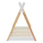 ΚΡΕΒΑΤΙ ΠΑΙΔΙΚΟ MUNK HM699.03 τ.MONTESSORI ΞΥΛΟ ΠΕΥΚΟΥ ΦΥΣΙΚΟ-ΛΕΥΚΟ- 190x90εκ - Image 5