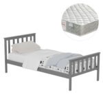 Αγόρασε ΚΡΕΒΑΤΙ ΠΑΙΔΙΚΟ ΜΕ ΣΤΡΩΜΑ GIMLY HM21300.02 ΞΥΛΟ ΠΕΥΚΟΥ ΣΕ ΓΚΡΙ- ΓΙΑ ΣΤΡΩΜΑ 90x190εκ σε μοναδική τιμή στο clickforshop.gr