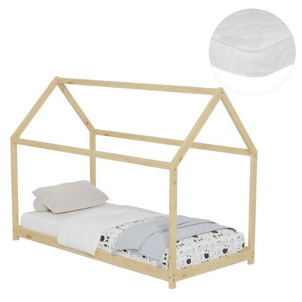 Αγόρασε ΚΡΕΒΑΤΙ ΠΑΙΔΙΚΟ ΜΕ ΣΤΡΩΜΑ PEPE HM21302 ΞΥΛΟ ΠΕΥΚΟΥ ΣΕ ΦΥΣΙΚΟ--ΣΤΡΩΜΑ 90x190εκ σε μοναδική τιμή στο clickforshop.gr