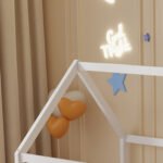 ΚΡΕΒΑΤΙ ΠΑΙΔΙΚΟ ΜΕ ΣΤΡΩΜΑ PEPE HM21302.01 ΞΥΛΟ ΠΕΥΚΟΥ ΣΕ ΛΕΥΚΟ--ΣΤΡΩΜΑ 90x190εκ - Image 6