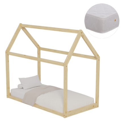 Αγόρασε ΚΡΕΒΑΤΙ ΠΑΙΔΙΚΟ ΜΕ ΣΤΡΩΜΑ PEPE HM21303 ΞΥΛΟ ΠΕΥΚΟΥ ΣΕ ΦΥΣΙΚΟ--ΣΤΡΩΜΑ 70x140εκ σε μοναδική τιμή στο clickforshop.gr