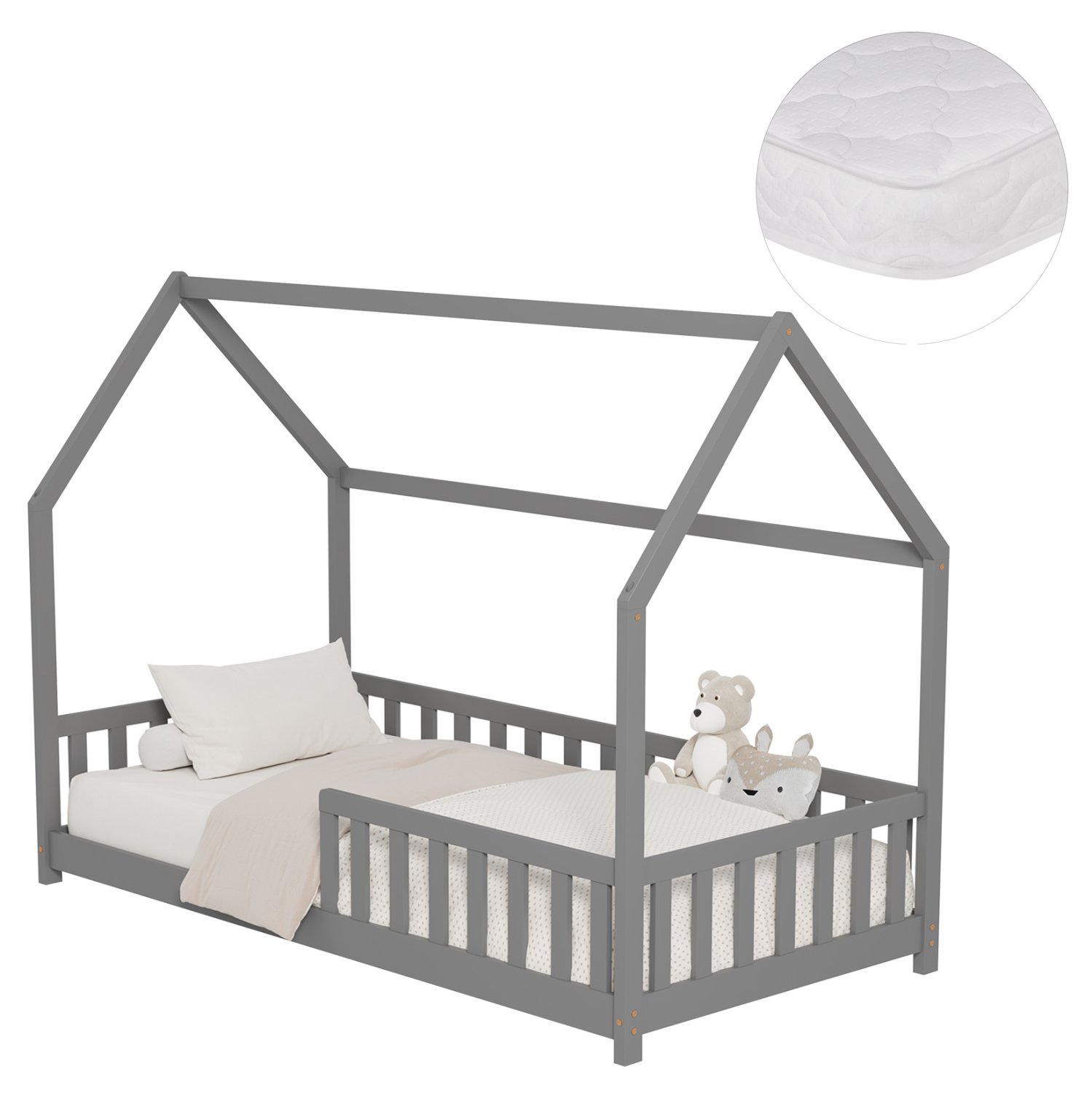 ΚΡΕΒΑΤΙ ΠΑΙΔΙΚΟ ΜΕ ΣΤΡΩΜΑ PHYLLIS HM21304.02 ΞΥΛΟ ΠΕΥΚΟΥ ΣΕ ΓΚΡΙ--ΣΤΡΩΜΑ 90x190εκ Αγόρασε ΚΡΕΒΑΤΙ ΠΑΙΔΙΚΟ ΜΕ ΣΤΡΩΜΑ PHYLLIS HM21304.02 ΞΥΛΟ ΠΕΥΚΟΥ ΣΕ ΓΚΡΙ--ΣΤΡΩΜΑ 90x190εκ σε μοναδική τιμή στο clickforshop.gr