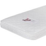 ΚΡΕΒΑΤΙ ΠΑΙΔΙΚΟ ΜΕ ΣΤΡΩΜΑ KLARICE HM21305.01 ΞΥΛΟ ΠΕΥΚΟΥ ΣΕ ΛΕΥΚΟ--ΣΤΡΩΜΑ 90x190εκ - Image 4