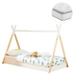 Αγόρασε ΚΡΕΒΑΤΙ ΠΑΙΔΙΚΟ ΜΕ ΣΤΡΩΜΑ MUNK HM21308 ΞΥΛΟ ΠΕΥΚΟΥ ΦΥΣΙΚΟ-ΛΕΥΚΟ--ΣΤΡΩΜΑ 90x190εκ σε μοναδική τιμή στο clickforshop.gr