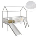 Αγόρασε ΚΡΕΒΑΤΙ ΠΑΙΔΙΚΟ ΤΣΟΥΛΗΘΡΑ PHYLLIS HM21310.01 ΠΕΥΚΟ ΣΕ ΛΕΥΚΟ--ΜΕ ΣΤΡΩΜΑ 90x190εκ σε μοναδική τιμή στο clickforshop.gr