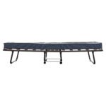 ΚΡΕΒΑΤΙ-ΡΑΝΤΖΟ ΙΤΑΛΙΑΣ NOBLE HM393.02 ΜΕΤΑΛΛΙΚΟ ΜΕ ΡΟΔΕΣ & ΣΤΡΩΜΑ 9εκ ΓΚΡΙ 80x182x37.5Υεκ. - Image 4