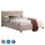 Αγόρασε ΚΡΕΒΑΤΙ SOLEDAD ΜΠΕΖ HM644.22  ΓΙΑ ΣΤΡΩΜΑ 150x200 εκ. σε μοναδική τιμή στο clickforshop.gr