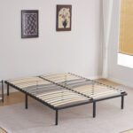 ΚΡΕΒΑΤΙ-ΥΠΟΣΤΡΩΜΑ ΔΙΠΛΟ MARKY HM694.01 ΜΕΤΑΛΛΙΚΟ ΜΑΥΡΟ ΓΙΑ ΣΤΡΩΜΑ 200x160εκ - Image 2