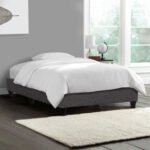 ΚΡΕΒΑΤΙ-ΥΠΟΣΤΡΩΜΑ SIGGY HM721.10 ΧΩΡΙΣ ΑΠΟΘ.ΧΩΡΟ--ΓΚΡΙ ΥΦΑΣΜΑ--ΓΙΑ 80Χ200εκ. - Image 2