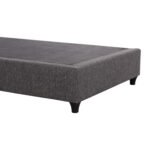 ΚΡΕΒΑΤΙ-ΥΠΟΣΤΡΩΜΑ SIGGY HM721.10 ΧΩΡΙΣ ΑΠΟΘ.ΧΩΡΟ--ΓΚΡΙ ΥΦΑΣΜΑ--ΓΙΑ 80Χ200εκ. - Image 6